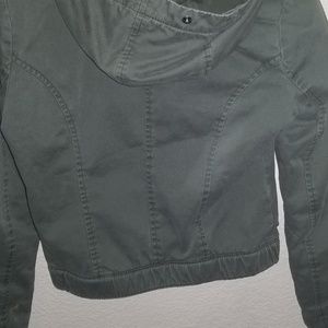 Olive green Hollister jacket